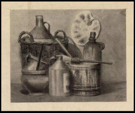 Schildersmateriaal 1892