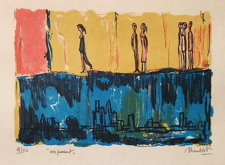 Litho van de Belgische kunstenaar Theo Humblet kopen