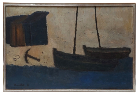 Schilderij Belgische kunstenaar Theo Humblet