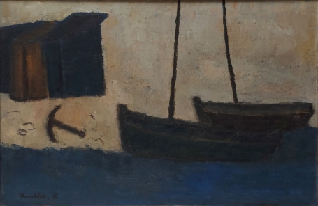 Kunstwerkje op canvas van de Belgische kunstenaar Theo Humblet kopen