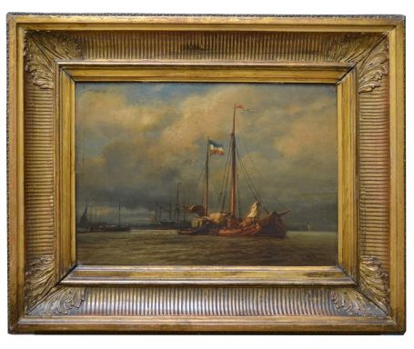 Driemaster met jacht