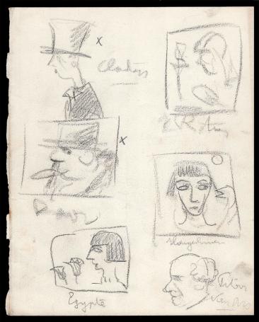 Tekening Schetsen (voor en achter) 11