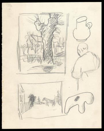 Tekening Schetsen (voor en achter) 12