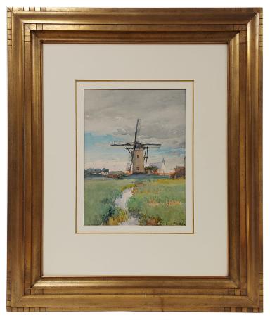 Beekje naar de molen 1896