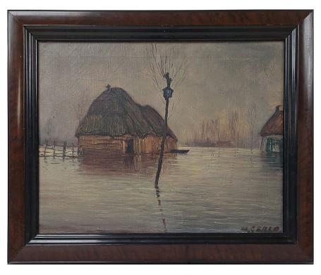 Overstroming te Ruisbroek 1976