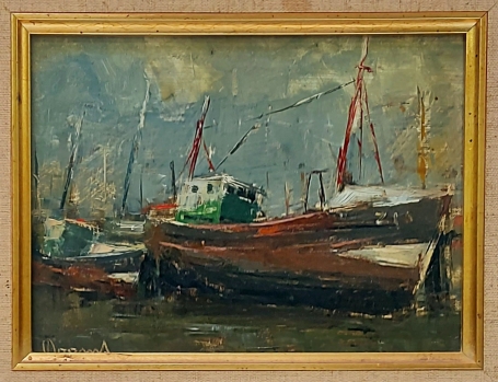 Schilderij op paneel van Vic Dooms kopen