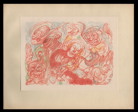 Litho uit 1921 van James Ensor kopen