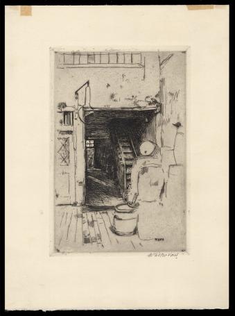 Vlaams Interieur (gesigneerd)