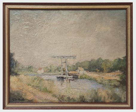 Brug over het kanaal