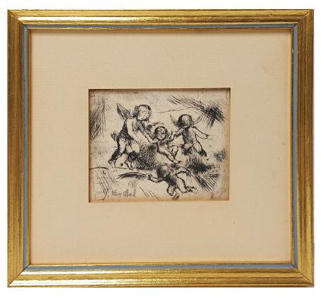 Droge naald, engeltjes