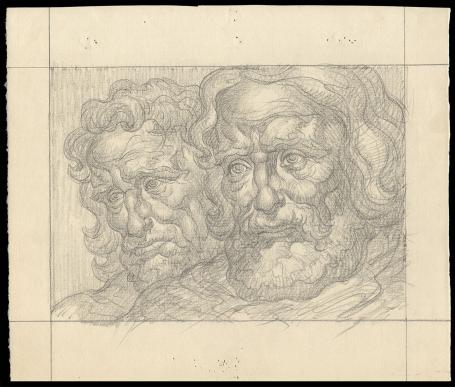 Tekening R, Karakterkoppen