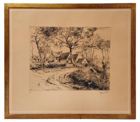 Huisje in het bos 1938 7/100