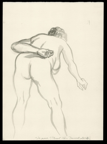 Aquarel: De Pose 2003