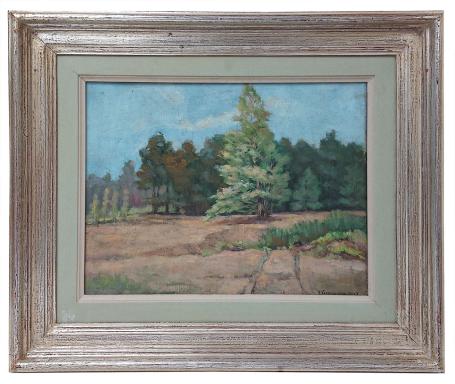 Landschapje met karrenspoor 1937