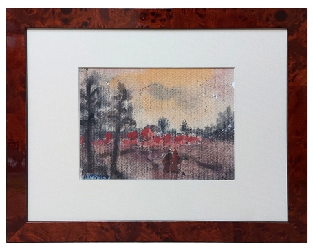 Aquarel van de Belgische kunstenaar Alfons Vermeir kopen