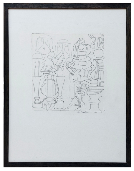 Tekening van Vic Gentils kopen