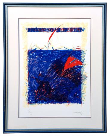 Abstractie blauw Xc 1993 1/35