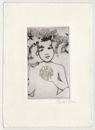 Ex libris Vanessa en Rebecca Brems 1977