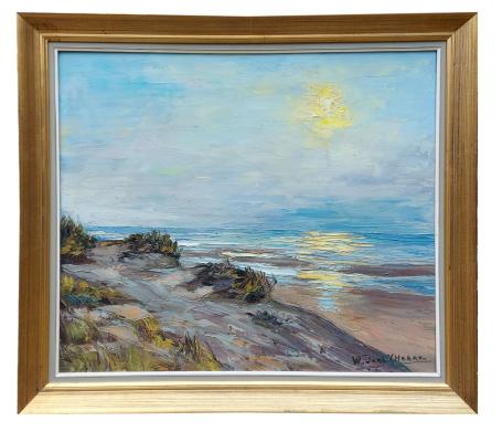 Schilderij van de Brugse kunstenaar Walter Jonckheere