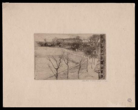 Avondlandschap Veere