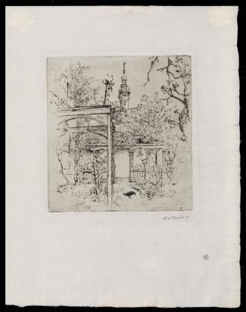 Hofje van der Struys, het tamme vogeltje