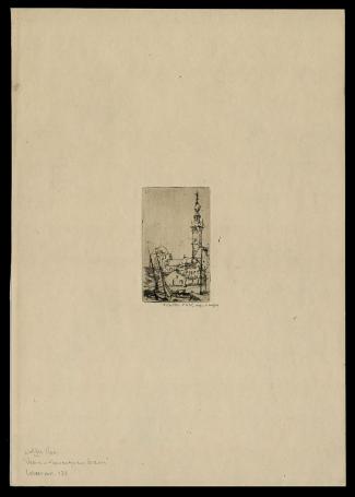 Veere, haventje en torens