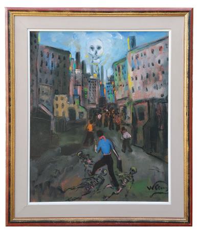 De dood waart door de stad