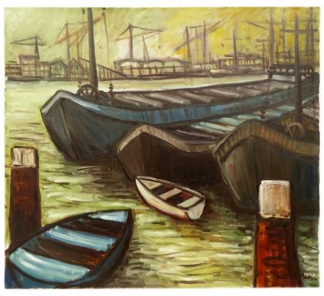 Schilderij van Wilm van de Maas