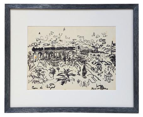 Tekening, Het treinviaduct