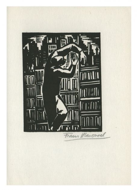 Houtsnede van Frans Masereel uit L'oeuvre