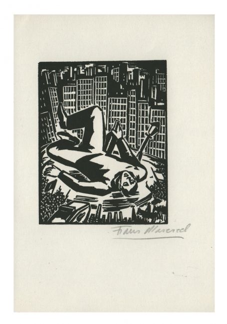 Houtsnede 33/60 :  L'oeuvre