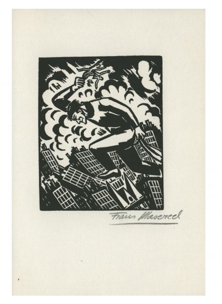 Houtsnede 37/60 :  L'oeuvre