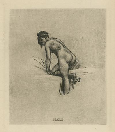 Félicien Rops met een heliogravure uit 1908