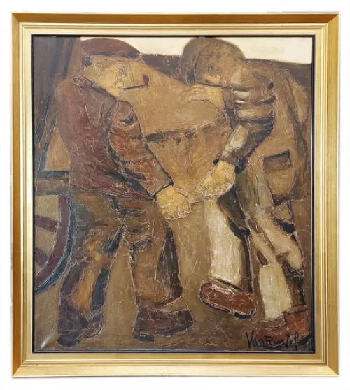 Acheter un tableau de l'artiste belge Théo Van Rintel